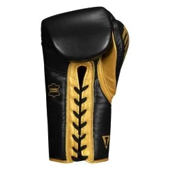 TITLE Boxing Roberto Duran Leather Sparring Gloves -Boxing Shop rdsg bk gd 04