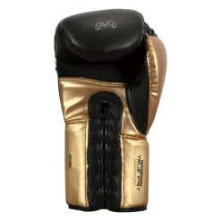 Rival Boxing 100 Series Lace Sparring Gloves -Boxing Shop rs100 bk gd 0004