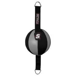 SCYntz Leather Double End Bag -Boxing Shop scydeb gr bk 1 1 1