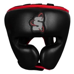 SCYntz Leather Headgear -Boxing Shop scyhg bk rd 2 1