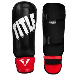 TITLE Boxing Pro Style Shin & Instep Guards 3.0 -Boxing Shop shng3 bk rd 1 1