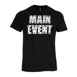TITLE Boxing Main Event Tee -Boxing Shop tbts199 bk 1