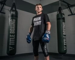 TITLE Boxing Main Event Tee -Boxing Shop tbts199 bk 3