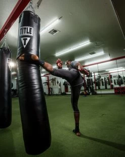 TITLE Boxing 100lb Synthetic Thai Heavy Bag -Boxing Shop thbv bk 1