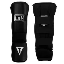 TITLE Boxing Vinyl Shin-Instep Guards 2.0 -Boxing Shop tsig2 2