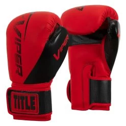 Viper By TITLE Boxing Strike Bag Gloves 2.0 -Boxing Shop vsbg2 rd bk 002