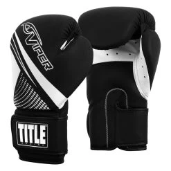 Viper By TITLE Boxing Strike Select Bag Gloves 2.0 -Boxing Shop vssbg2 bk wh 02