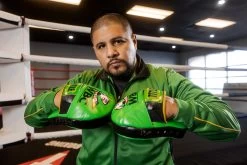 WBC By TITLE Boxing Focus Mitts -Boxing Shop wbcpm gn bk