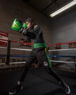 WBC By TITLE Boxing Sweat Shorts -Boxing Shop wbctts bk gr 3 copy