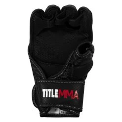 TITLE MMA Command Training Gloves -Boxing Shop xmctg bk wh 004