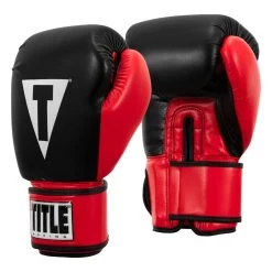 TITLE Boxing Pro Style Heavy Bag Gloves 9 TITLE Boxing Pro Style Heavy Bag Gloves -Boxing Shop xtsg bk rd 002