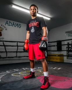 TITLE Boxing Pro Style Heavy Bag Gloves 13 TITLE Boxing Pro Style Heavy Bag Gloves -Boxing Shop xtsg bk rd 2