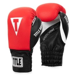 TITLE Boxing Aerovent Youth Gloves -Boxing Shop yglv rd bk 02