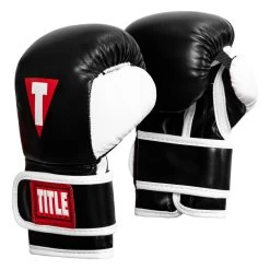 TITLE Boxing Youth Bag Gloves -Boxing Shop ytbbg bk wh 02