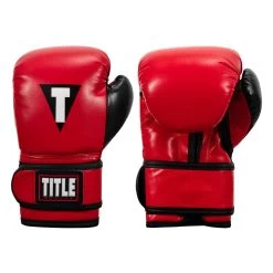 TITLE Boxing Youth Bag Gloves -Boxing Shop ytbbg rd bk 01