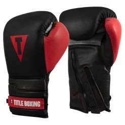 TITLE Boxing Z-FLY Bag Gloves 15 TITLE Boxing Z-FLY Bag Gloves -Boxing Shop zflybg bk rd 2 1