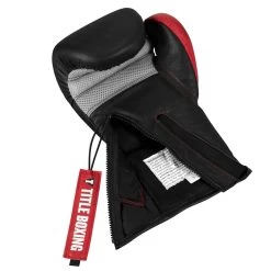 TITLE Boxing Z-FLY Bag Gloves 19 TITLE Boxing Z-FLY Bag Gloves -Boxing Shop zflybg bk rd 6 1